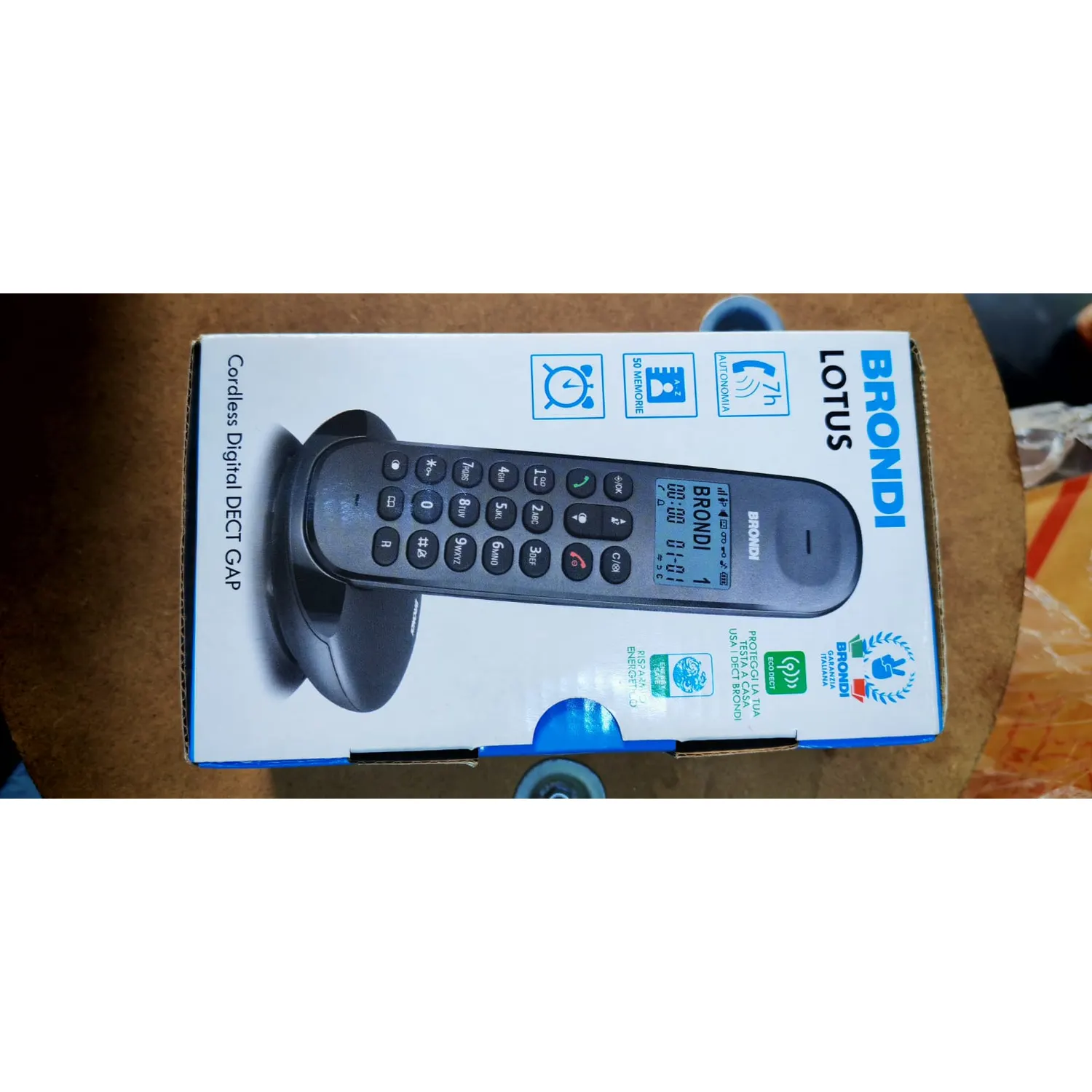 Brondi LOTUS — Téléphone Fixe Sans Fil — Neuf au Maroc Brondi LOTUS — Téléphone Fixe Sans Fil — Neuf au Maroc