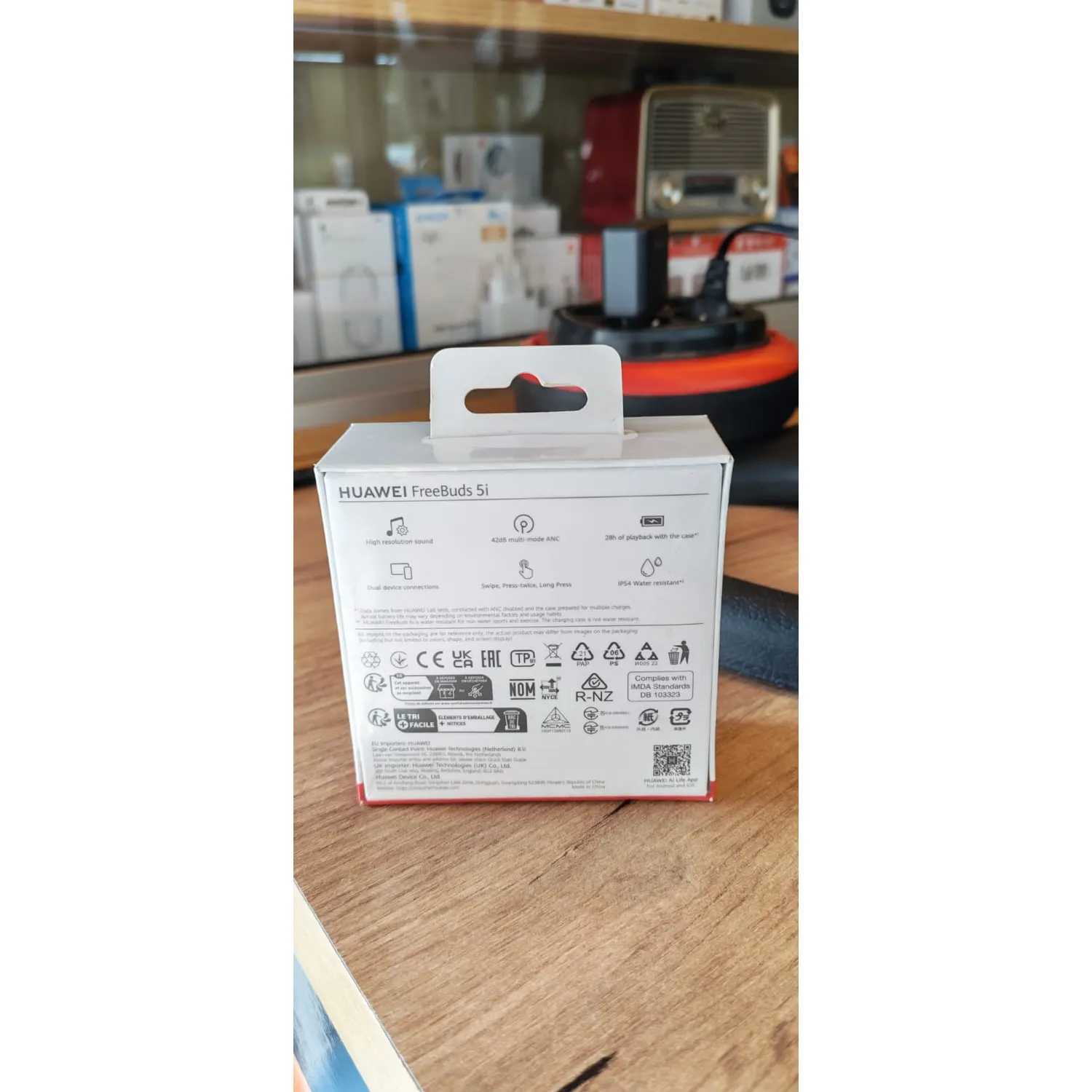 Huawei FreeBuds 5i — Écouteurs Bluetooth ANC — Neuf au Maroc Huawei FreeBuds 5i — Écouteurs Bluetooth ANC — Neuf au Maroc